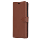 Husa de protectie Techsuit Leather Folio compatibil cu OnePlus 12, Maro