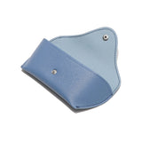 Techsuit Glasses Case (ETPU4), Eco Leather, 167 x 70 x 40mm, Albastru