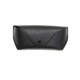 Techsuit Glasses Case (ETPU1), Eco Leather, 167 x 70 x 40mm, Negru