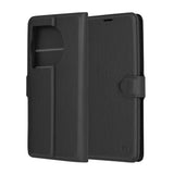Husa de protectie Techsuit Leather Folio compatibil cu OnePlus 12R, Negru