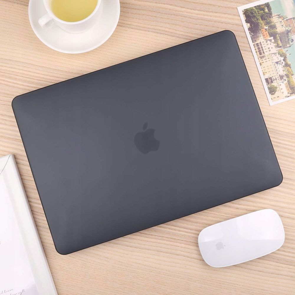 Husa de protectie MacBook Techsuit UltraShell compatibil cu MacBook Air 15" (2023 / 2024 / 2025 / 2026), Negru Mat