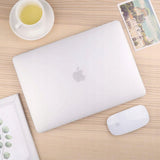 Husa pentru MacBook Air 15" (2023 / 2024 / 2025 / 2026) - Techsuit UltraShell - Matte Clear