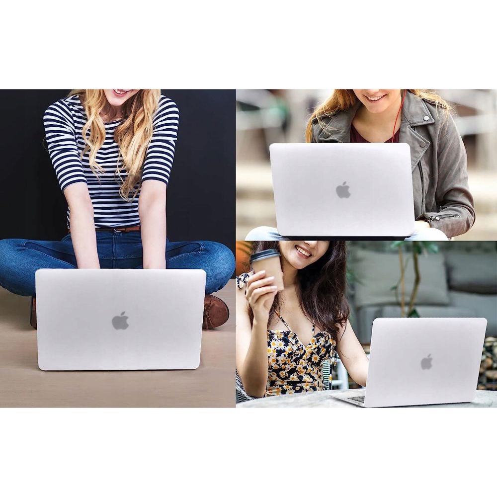 Husa pentru MacBook Air 15" (2023 / 2024 / 2025 / 2026) - Techsuit UltraShell - Matte Clear