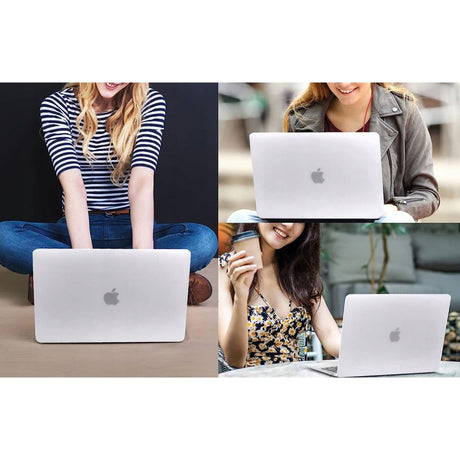 Husa pentru MacBook Air 15" (2023 / 2024 / 2025 / 2026) - Techsuit UltraShell - Matte Clear