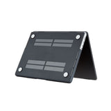 Husa de protectie MacBook Techsuit UltraShell compatibil cu MacBook Air 13" 2020, Negru Mat