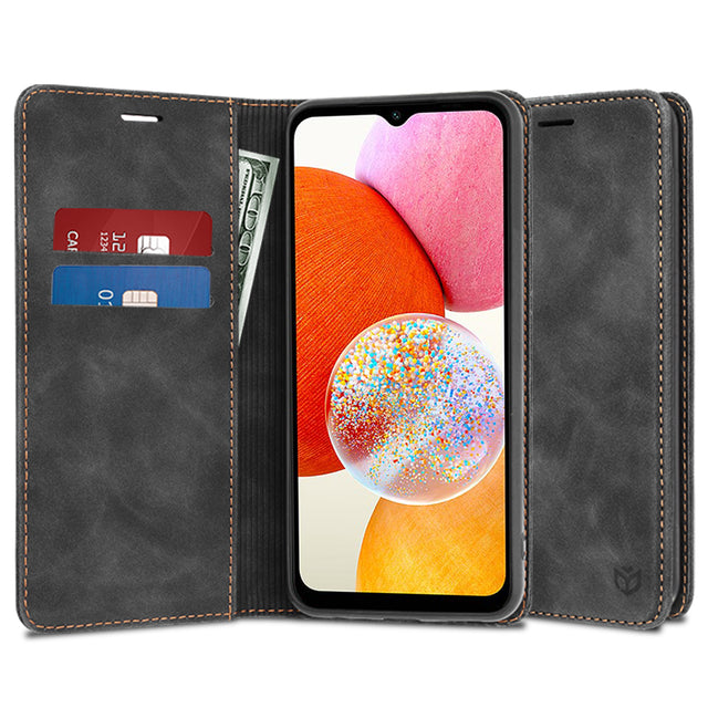 Husa de protectie Techsuit Confy compatibil cu Samsung Galaxy A14 4G / A14 5G, Negru