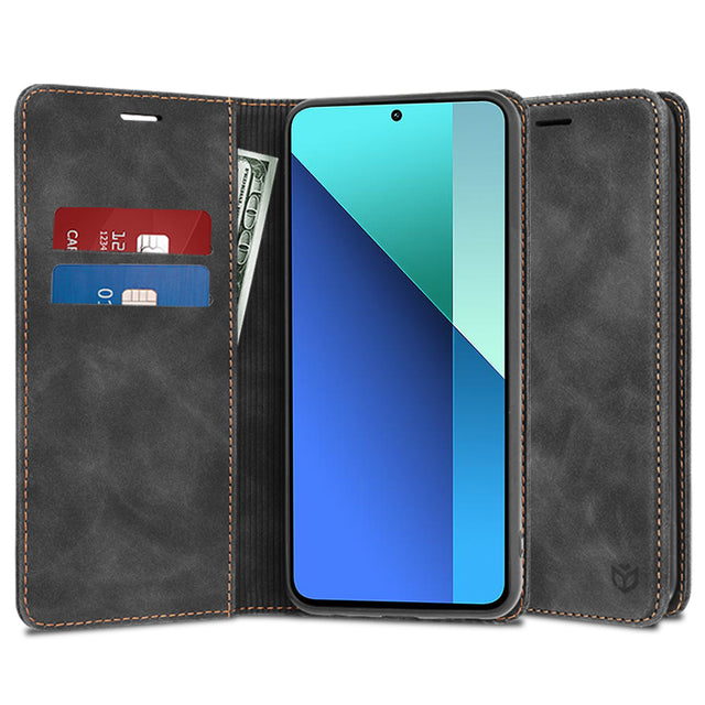 Husa de protectie Techsuit Confy compatibil cu Xiaomi Redmi Note 13 4G, Negru