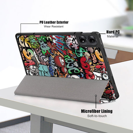 Husa de protectie tableta Techsuit FoldPro compatibil cu Xiaomi Redmi Pad Pro / Redmi Pad Pro 5G / Poco Pad, Urban Vibe