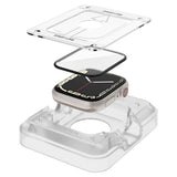 Accesoriu smartwatch Spigen (set de 2) ProFlex EZ Fit (AFL04051) compatibil cu Apple Watch 7 / 8 / 9 (45mm), Negru