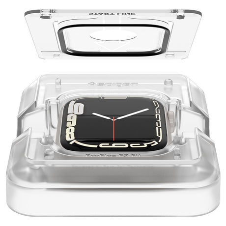 Accesoriu smartwatch Spigen (set de 2) ProFlex EZ Fit (AFL04051) compatibil cu Apple Watch 7 / 8 / 9 (45mm), Negru
