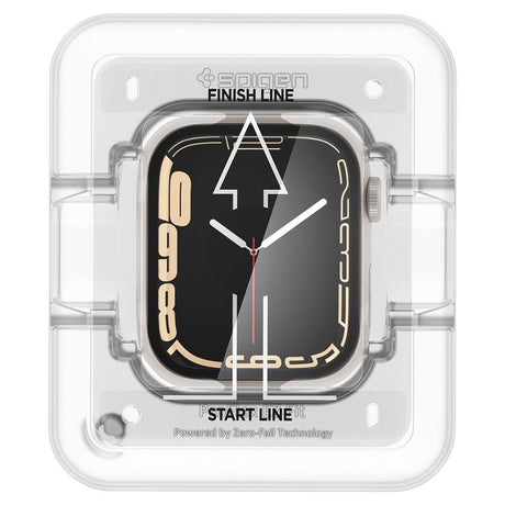 Accesoriu smartwatch Spigen (set de 2) ProFlex EZ Fit (AFL04051) compatibil cu Apple Watch 7 / 8 / 9 (45mm), Negru