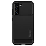 Husa pentru Samsung Galaxy S21 FE 5G - Spigen Rugged Armor (ACS03049) - Black
