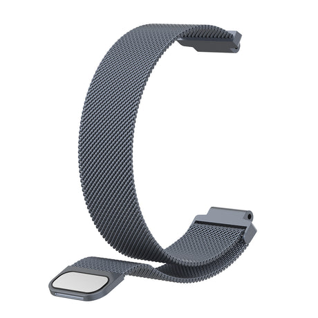 Curea smartwatch Techsuit Watchband 18mm (W009) compatibil cu Huawei Watch GT 4 (41mm)/W1/Honor Watch S1/Garmin Venu 2S/Vivoactive 4S, Albastru