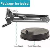 Suport Techsuit (GT6), Adjustable Arm for Multipurpose Use with 1/4" Screw Compatibility, Negru
