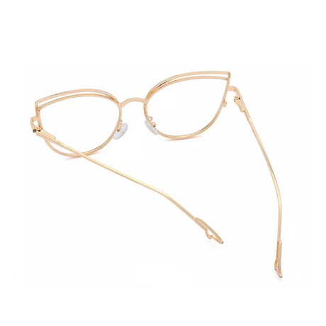 Techsuit Anti-Blue Light Glasses Reflex Metal (F95597-C13), Butterfly, Leopard