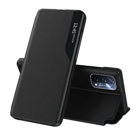 Husa de protectie Techsuit eFold Series compatibil cu Oppo A54 5G / A74 5G / OnePlus Nord N200 5G, Negru