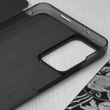 Techsuit eFold Series fekete könyvtok Xiaomi Redmi Note 11 / Note 11S telefonhoz