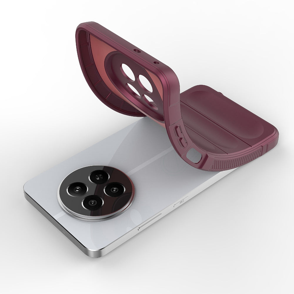 Husa de protectie Techsuit Magic Shield compatibil cu Realme 12 / 12x, Bordo