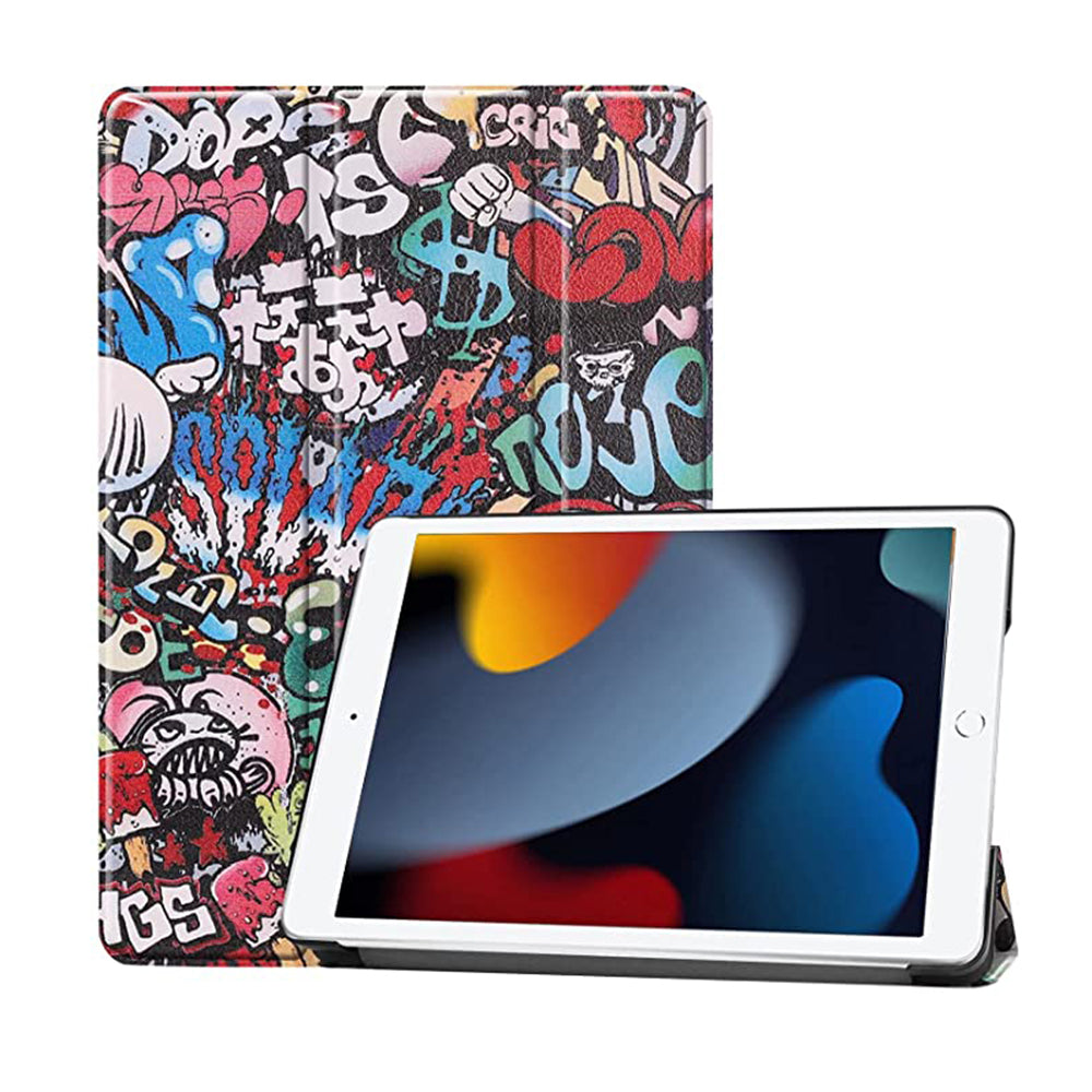 Husa de protectie tableta Techsuit FoldPro compatibil cu Apple iPad 10.2 (2021/2020/2019), Urban Vibe