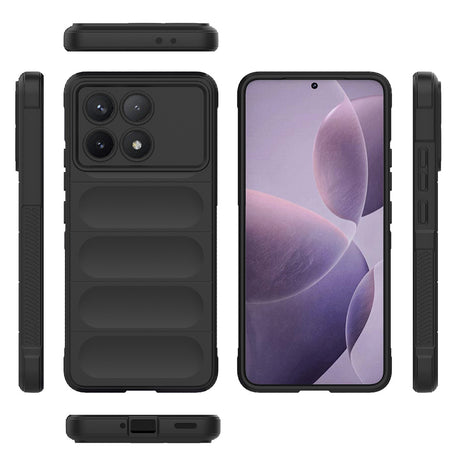 Husa de protectie Techsuit Magic Shield compatibil cu Xiaomi Poco F6 Pro, Bleu