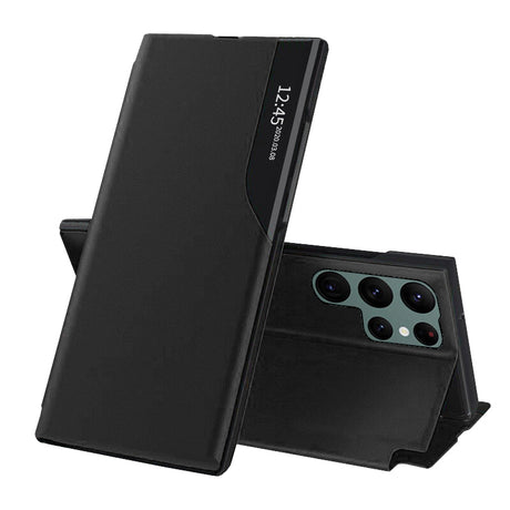 Husă Techsuit eFold Series neagră pentru Samsung Galaxy S22 Ultra 5G