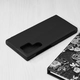 Husa de protectie Techsuit eFold Series compatibil cu Samsung Galaxy S22 Ultra, Negru