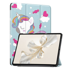 Husa de protectie tableta Techsuit FoldPro compatibil cu Honor Pad 9, Unicorn
