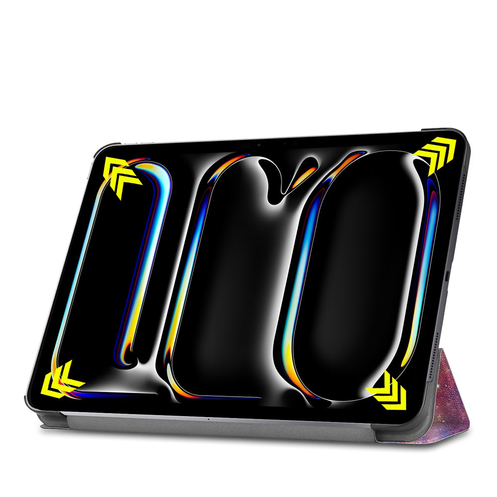 Husa de protectie tableta Techsuit FoldPro compatibil cu iPad Pro 13 (2024) / iPad Pro 13 (2025), Galaxy