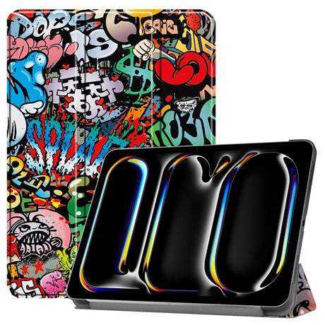 Husa de protectie tableta Techsuit FoldPro compatibil cu iPad Pro 13 (2024) / iPad Pro 13 (2025), Urban Vibe