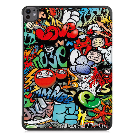 Husa de protectie tableta Techsuit FoldPro compatibil cu iPad Pro 13 (2024) / iPad Pro 13 (2025), Urban Vibe