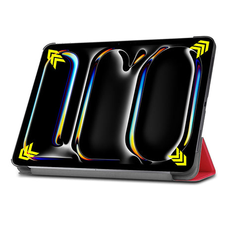 Husa de protectie tableta Techsuit FoldPro compatibil cu iPad Pro 13 (2024) / iPad Pro 13 (2025), Rosu