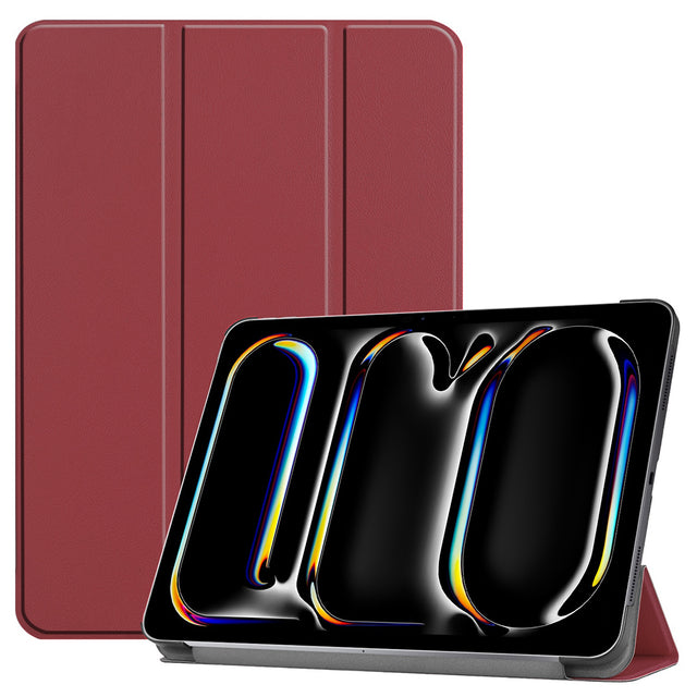 Husa de protectie tableta Techsuit FoldPro compatibil cu iPad Pro 13 (2024) / iPad Pro 13 (2025), Rosu