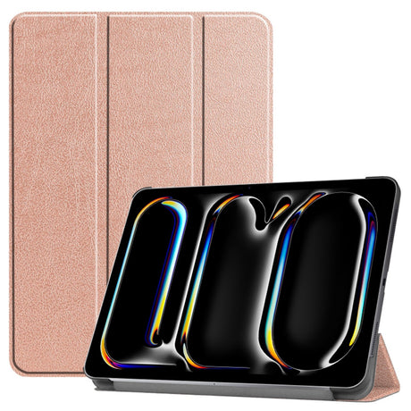 Husa de protectie tableta Techsuit FoldPro compatibil cu iPad Pro 13 (2024) / iPad Pro 13 (2025), Roz Auriu