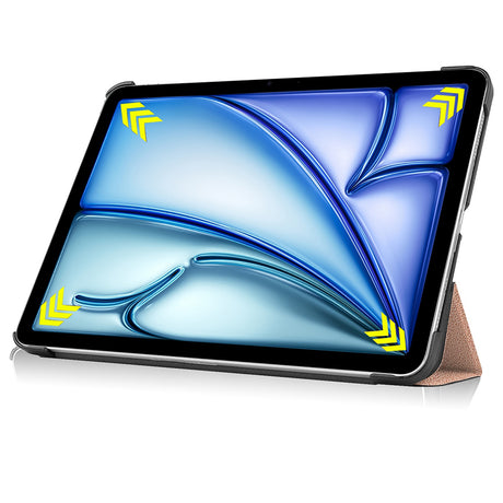 Husa de protectie tableta Techsuit FoldPro compatibil cu iPad Air 13 (2024) / Air 13 (2025) / Air 13 (2026), Roz Auriu