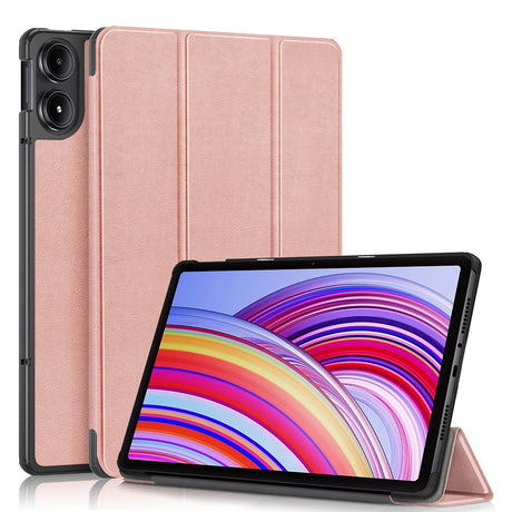 Husa de protectie tableta Techsuit FoldPro compatibil cu Xiaomi Redmi Pad Pro / Redmi Pad Pro 5G / Poco Pad, Roz Auriu