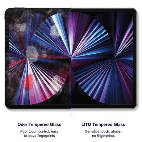 Husa de protectie tableta Lito 2.5D Classic Glass compatibil cu iPad Pro 11 (2024) / iPad Pro 11 (2025), Privacy
