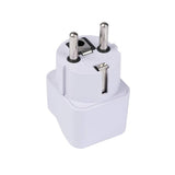 Incarcator Techsuit Travel Adapter (C524), for UK / US / AU to EU, 10A, 250V, Alb