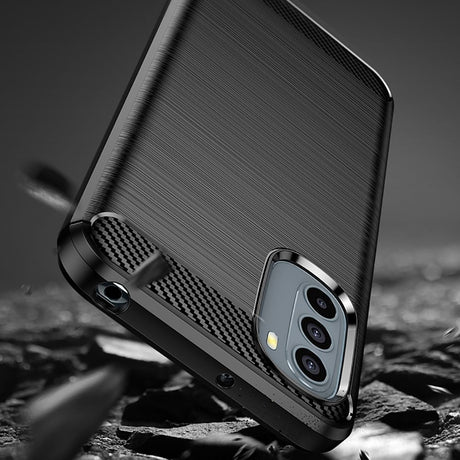 Husa de protectie Techsuit Carbon Silicone compatibil cu Motorola Moto G31 4G / Moto G41 4G, Negru