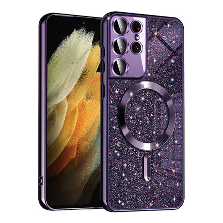 Husă Techsuit pentru Galaxy S21 Ultra 5G, mov