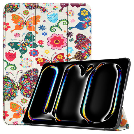 Husa de protectie tableta Techsuit FoldPro compatibil cu iPad Pro 13 (2024) / iPad Pro 13 (2025), Butterfly