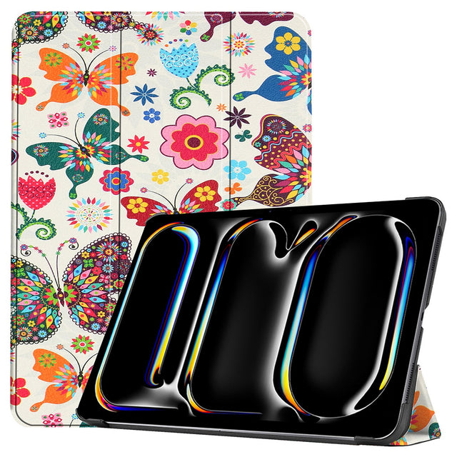 Husa de protectie tableta Techsuit FoldPro compatibil cu iPad Pro 13 (2024) / iPad Pro 13 (2025), Butterfly