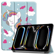 Husa de protectie tableta Techsuit FoldPro compatibil cu iPad Pro 11 (2024) / iPad Pro 11 (2025), Unicorn