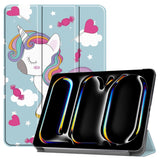 Husa de protectie tableta Techsuit FoldPro compatibil cu iPad Pro 11 (2024) / iPad Pro 11 (2025), Unicorn