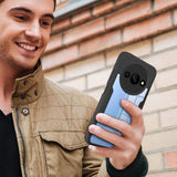 Folie de protectie Techsuit ColorVerse 360 Series + compatibil cu Xiaomi Redmi A3 / Redmi A3x, Albastru