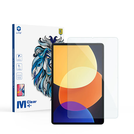 Husa de protectie tableta Lito 2.5D Classic Glass compatibil cu Xiaomi Pad 5 / Pad 5 Pro, Transparent