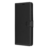 Husa de protectie Techsuit Leather Folio compatibil cu Motorola Moto G10 / Moto G20 / Moto G30, Negru
