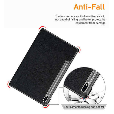 Husa de protectie tableta Techsuit FoldPro compatibil cu Samsung Galaxy Tab S8 Ultra / S9 Ultra / S10 Ultra, Butterfly