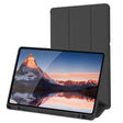 Husa de protectie tableta Techsuit Flex Trifold (with Pencil Holder) compatibil cu Samsung Galaxy Tab S6 Lite (2020/2022/2024), Negru