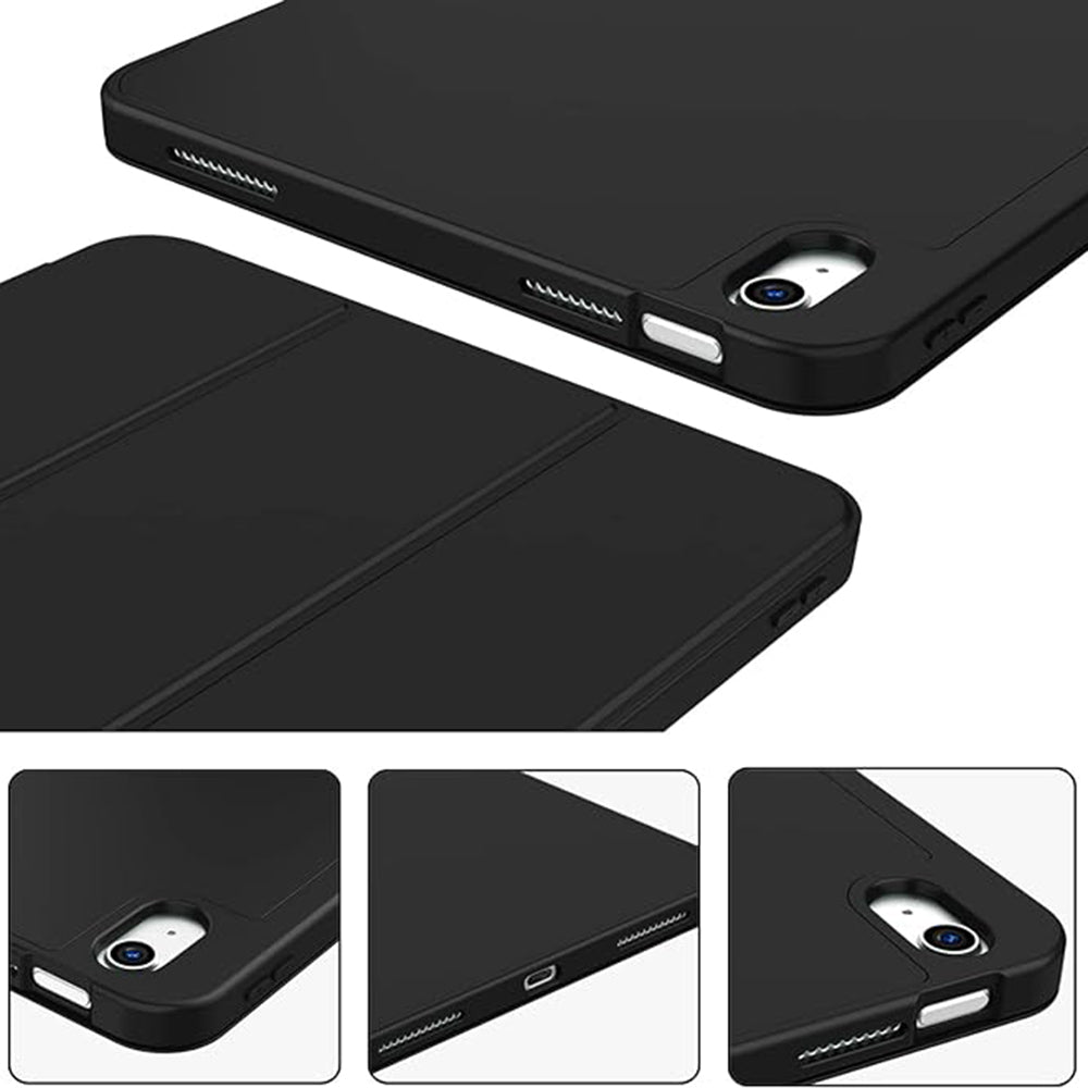 Husa de protectie tableta Techsuit Flex Trifold (with Pencil Holder) compatibil cu iPad 10 (2022) 10.9 / 11 (2025), Mov