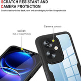 Folie de protectie Techsuit ColorVerse 360 Series + compatibil cu Oppo A79 5G / OnePlus Nord N30 SE, Negru